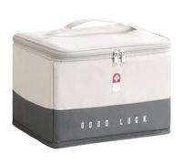 Sac De Rangement Pour MéDicaments Trousse médicale portable de voyage, trousse premiers secours étanche grande capacité, organisateur médicaments Pour La Maison Et Le Bureau(Color7)