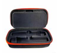 Sac de rangement pour microphone sans fil JBL EVA avec intérieur en mousse personnalisable, design imperméable et léger pour équipement audio portable 27,6 x 13 cm.