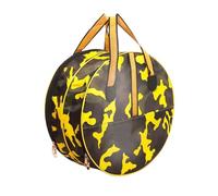 Sac de rangement pour moulinet de pêche, sac de pêche multifonction portable, sac à dos de pêche de grande capacité, équipement de rangement à double couche pour matériel de pêche pour, 38 cm., Voir