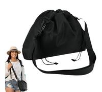 Sac de rangement pour oreiller de voyage - Pochette de transport étanche avec cordon de serrage, sangle réglable, organisateur de voyage portable | Support d'oreiller cervical avec sangle de manche de