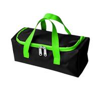 Sac de rangement pour outils avec corps en tissu Oxford, vert | Compartiment spacieux, poignées de transport pour les besoins de service et une utilisation quotidienne
