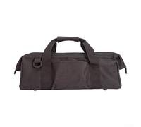 Sac de rangement pour outils de camping en plein air avec séparateurs intégrés et sangles latérales pour récupérer rapidement les outils (noir)
