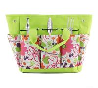 Sac de rangement pour outils de jardin avec plusieurs compartiments et fabriqué à partir de tissu Oxford 600D (B)
