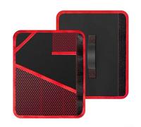 Sac de rangement pour outils de réparation de matériel, avec fermeture éclair en nylon et sangles élastiques pour multimètres, stylos de test et rangement de câblage (sacs en cuir)