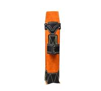 Sac de rangement pour outils de soudage de qualité industrielle en daim ignifuge résistant à l'eau avec base extra épaisse résistante à l'abrasion pochette de soudeur en cuir