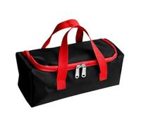 Sac de rangement pour outils portable en tissu Oxford avec double Rouge | Poignées de transport pour garage ou véhicule