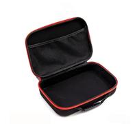 Sac de rangement pour outils pour perceuse électrique et meuleuse, pochette de rangement en tissu Oxford résistant aux chocs avec poche filet pour équipement de technicien, rouge (rouge-petit)