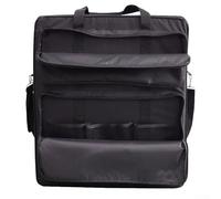 Sac de rangement pour panneau solaire pour 2 panneaux de 100 W ou 200 W, Oxford 600D portable avec rembourrage et poignée, organiseur de voyage en plein air, camping, voyage, 55,9 x 11,4 x 63,2 cm