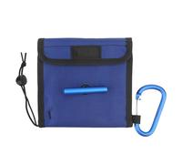 Sac de rangement pour pêche à la mouche, sac de rangement portable, résistant à l'eau, amovible, boîte de rangement pour articles de pêche à la mouche avec réglable pour la pêche en eau salée ou en