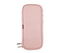 Sac de Rangement pour pinceaux de Maquillage Portable Trousses de Maquillage pour Femmes Complet Se maquiller Bourse de Voyage Pochette de Voyage Pochette cosmétique Rose