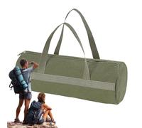 Sac de rangement pour piquets de tente - 42 x 13 x 13 cm - Pochette de rangement pour piquets de poteau en toile avec fermeture éclair - Sac de rangement pour accessoires de marteau | Rangement