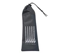 Sac de rangement pour piquets de tente - Sac de rangement pour piquets de tente en tissu Oxford | Sac de rangement pour accessoires de tente avec cordon de serrage pour auvent de camping en plein air