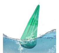 Sac de rangement pour poissons - Sac à cordon de serrage, sac en filet | Grand porte-épuisette, récipient respirant et solution réutilisable pour la pêche en plein air, la pêche en étang ou les