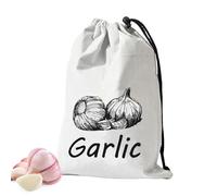 Sac de rangement pour pommes de terre, ail et oignons, pommes de terre, réutilisable et lavable avec cordon de serrage pour fruits, garde-manger, épicerie, a, Refer to description, Unisexe