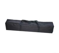 Sac de rangement pour poteaux de tente de camping, grande capacité 150 x 20 x 20 cm, Oxford avec poignée et fermeture éclair pour poteaux d'auvent, cannes à pêche, accessoires d'auvent, noir