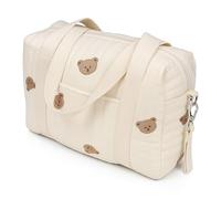 Sac de Rangement pour Poussette bébé, Sac à Main Organisateur Universel pour Poussette avec Fermeture à Glissière (Sac Ours)