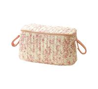 Sac de rangement pour poussette en polyester imprimé floral pour jouets, couches, bouteille d'eau, poussette, sac à suspendre, pochette pour accessoires de landau de bébé