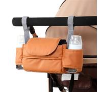 Sac de rangement pour poussette | Sac d'allaitement pour poussette avec compartiments et sangles antidérapantes - Sac de voyage d'allaitement pour couches, bouteille d'eau, jouets et Cenmoo