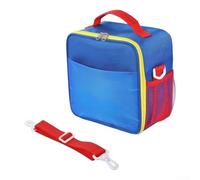 Sac de rangement pour projecteur Little Tikes Story Machine | Étui en nylon avec design compact, pochette de transport bleue pour jouets et accessoires pour enfants
