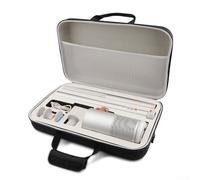 Sac de rangement pour projecteur XGIMI MoGo 4 (2025). Étui rigide en EVA portable avec espace de rangement séparé pour télécommande, chargeur et autres accessoires. (Noir)