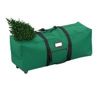 Sac de rangement pour sapin de Noël, 2,5 m, grand artificiel anti-déchirure, tissu Oxford 600D robuste avec roulettes