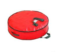 Sac de rangement pour sapin de Noël avec construction étanche à la poussière et imperméable, tissu PE, fermeture éclair et poignée de transport portable pour le rangement (petite taille)