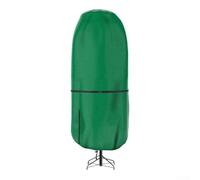 Sac de rangement pour sapin de Noël avec design droit, sangles réglables et fermeture éclair, convient pour les arbres artificiels jusqu'à 2,7 m de haut pour protéger la poussière (vert clair, 1,2 m)
