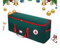 Sac de rangement pour sapin de Noël - Grand récipient imperméable pour sapin de Noël Oxford 600D | Organiseur de sapin de Noël pour arbres artificiels de 2,3 m, fermeture éclair lisse