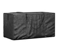 vidaXL Sac de rangement pour sapin de Noël noir 150x75x75 cm PE, sac pour arbre de Noël, sac de rangement pour arbre, sac de rangement pour sapin de Noël