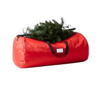 Sac de rangement pour sapin de Noël - Peut contenir jusqu'à 2,7 m de sapin de Noël artificiel démonté, matériau imperméable durable avec fermeture éclair et poignées de transport