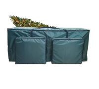 Sac de rangement pour sapin de Noël - Sac de rangement pour couronne - Sacs de rangement pour sapin de Noël artificiels - Double fermeture éclair avec poignées - Arbres de Noël pour l'hiver du garage