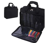 Sac de Rangement pour sèche-Cheveux Pochette De Rangement en Tissu Oxford | Mallette Salon De Coiffure pour peignes, tondeuses, équipement, sèche-cheveux, fer à boucler, brosses, voyages et sortie