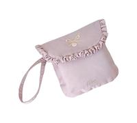 Sac de rangement pour serviettes hygiéniques à la mode - Support essentiel féminin - Tissu polaire de lait pour accessoires cosmétiques - Multifonctionnel, violet, Taille unique