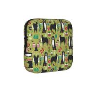 Sac de Rangement pour Serviettes hygiéniques avec Fermeture éclair, Motif Bouvier Bernois Mignon de Noël, Porte-Serviettes hygiéniques, Porte-Monnaie