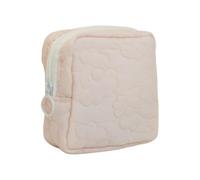 Sac de rangement pour serviettes hygiéniques en polyester avec fermeture | Organiseur de poche compact et discret pour sac à main de voyage en polyester pour l'école, le bureau, le quotidien