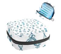 Sac de rangement pour serviettes hygiéniques, sablier et kit de première période ABC pour filles et femmes, pochette pour tasse menstruelle féminine
