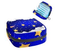 Sac de rangement pour serviettes hygiéniques, sac de bienvenue pour les premières règles pour filles et femmes, pochette pour tasse menstruelle féminine, tampons, Multicolore 4, 4.7x6.6x6.6