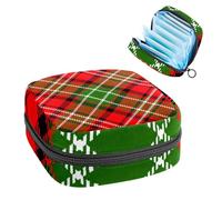 Sac de rangement pour serviettes hygiéniques, sac de bienvenue pour les premières règles pour filles et femmes, pochette pour tasse menstruelle féminine, tampons, Multicolore 2, 4.7x6.6x6.6