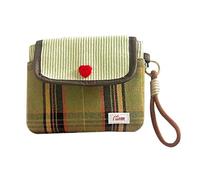 Sac de rangement pour serviettes hygiéniques - Sac de rangement pour tampon - Pochettes portables pour tampons d'allaitement, Grille verte