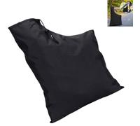 Sac de rangement pour souffleur,Sac Aspirateur de Souffleur Feuilles 60x44cm Sac D'Aspirateur De Souffleuse à Feuilles Sac à souffler avec cordon de serrage,Ramasse Feuilles Mortes,Noir