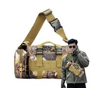 Sac de Rangement pour Support d'arbre, Sac Banane de randonnée Camouflage pour Hommes, Sac Banane de Chasse étanche avec Plusieurs Poches, Sangles pour Un Rangement sécurisé, idéal pour Les Chasseurs