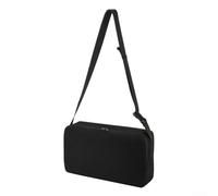 Sac de rangement pour support de guitare, étui de transport portable en nylon avec bandoulière noire, pochette de protection légère pour pupitre de musique