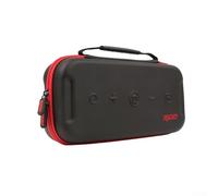 Sac de rangement pour Switch 2, longue durée avec grande capacité et résistant aux chocs, PU trempé, imperméable, grande capacité, anti-poussière, noir