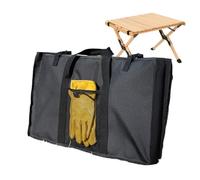 Sac de rangement pour table de camping, organisateur de pique-nique, housse de protection multifonction, design spacieux et rangement facile, sac de transport extérieur étanche, idéal pour la
