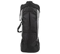 Sac de Rangement pour Tapis de Yoga, Multifonctionnel, Grande Poche, léger, Durable, imperméable, Respirant, Sac de Voyage pour Hommes et Femmes, Amateurs de Yoga, Noir