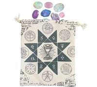 Sac de Rangement pour Tarot, Sac de Cartes de Tarot avec Cordon de Serrage, Pochette pour Cartes de Tarot pour Amateurs de Tarot, Accessoires de Cartes de Tarot pour Oracle, Carte, b, Refer