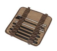 Sac de rangement pour tente haute performance - Sac à rouleaux pour clous Peg Pole Nails | Organiseur de sac Washington pour équipement de camping en plein air, support de rangement portable pour