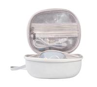 Sac de rangement pour tire-lait - 17 x 16,5 x 13 cm, sac de pompage à plusieurs compartiments, étui léger avec sangle élastique | Étui de transport pour tire-lait pour maman, voyage