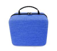 Sac de rangement pour tourne-disque Fisher-Price Rockin, étui de protection en EVA de grande capacité, design en tissu Oxford résistant aux chocs, sac de transport portable, bleu, bleu, Unisexe