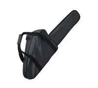 Sac de rangement pour tronçonneuse d'extérieur fabriqué à partir de tissu Oxford 600D avec coutures renforcées et fermeture éclair pleine longueur (40,6 à 45,7 cm, noir)